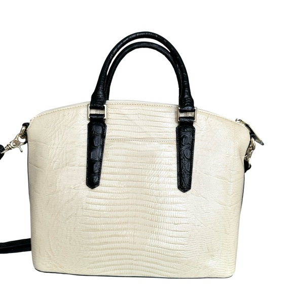 🆕 Brahmin Duxbury Satchel Turquoise Belem Shoulder Bag - Picture 8 of 15